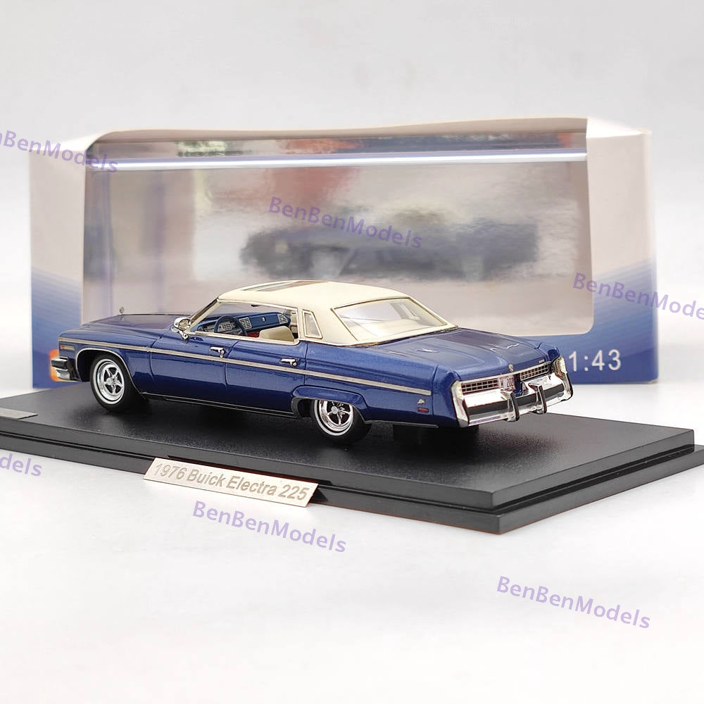 1/43 GLM Models Buick Electra 225 1976 #107202 Blue Resin Car Limited Collection
