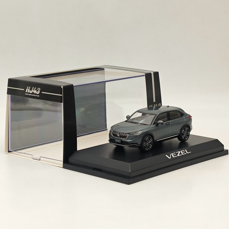 Hobby Japan 1/43 Honda VEZEL Meteoroid Gray (M) HJ433002GM Diecast Model Car