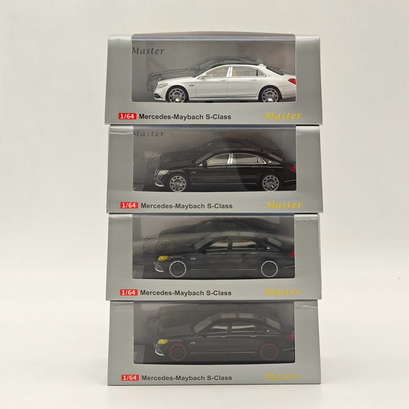 Master 1:64 Mercedes Benz Maybach S-Class S680&S560 Diecast Models Car Collection Auto Toys Gift