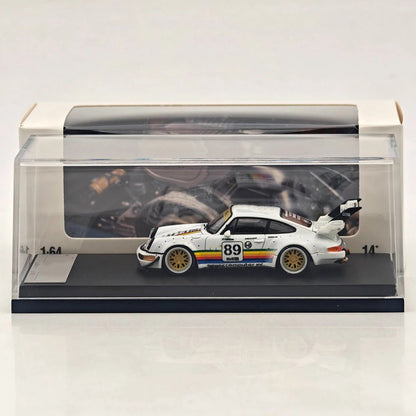 SW 1:64 911 993 Apple #90 #89 Racing Sports Model Alloy Model Car