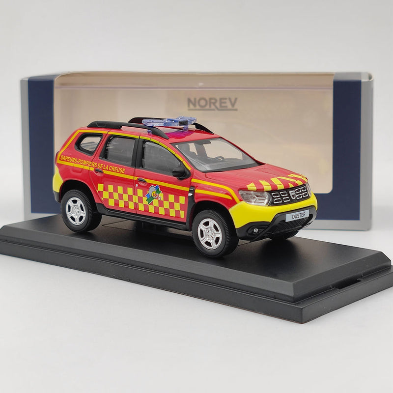 1/43 Norev Dacia Duster 2020 Sapeurs Pompiers De La Creuse Diecast Models Car Toys Gift
