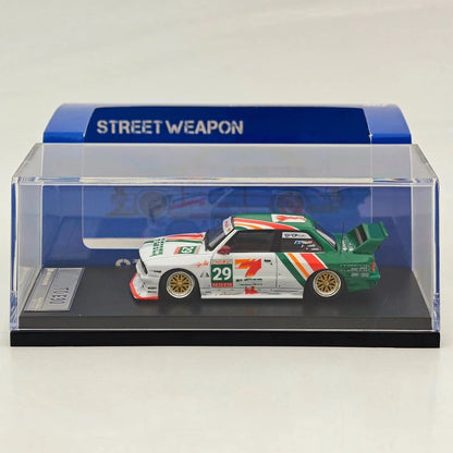 SW 1:64 M3 E30 LTO Widebody Modified Coupe Racing Sports Diecast Model Car Limited Edition