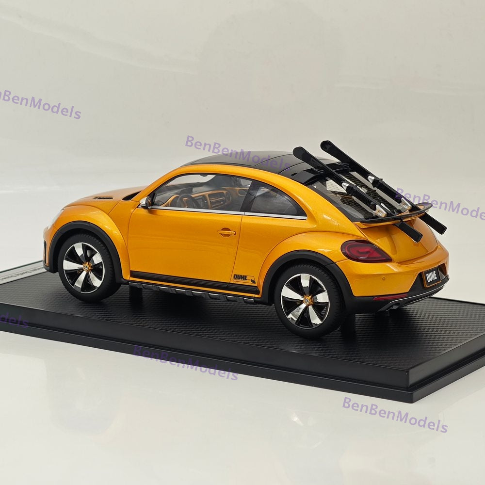 1/18 Volkswagen Beetle Dune Concept Radscale Gold Resin Car Limited Collection