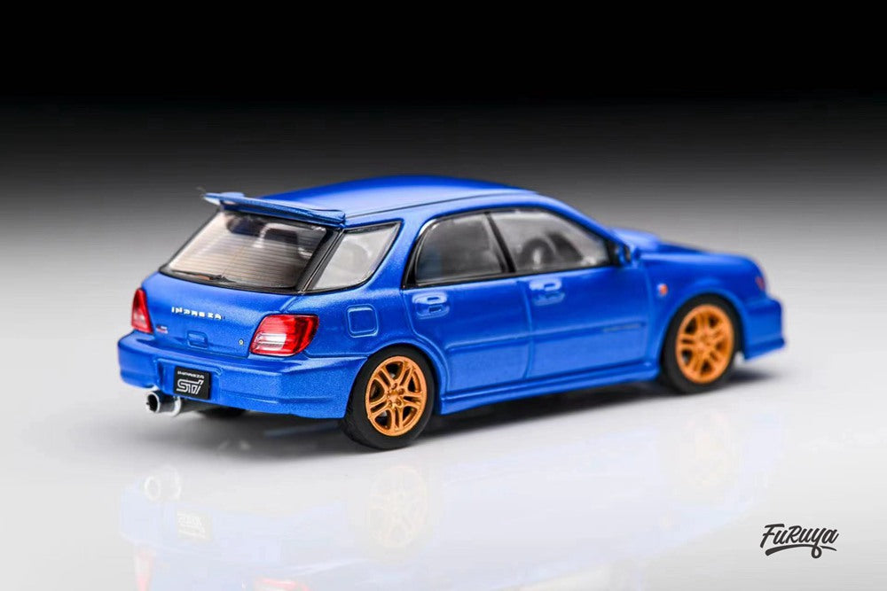 Furuya 1:64 SUBRARU Impreza WRX STi GD/GG Diecast Toys Car Collection Gifts Limited Edition