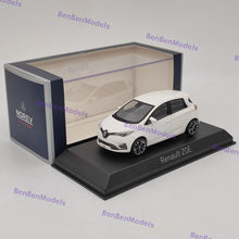1/43 Norev Renault ZOE 2020 Diecast Toys Car Models Collection Gifts White