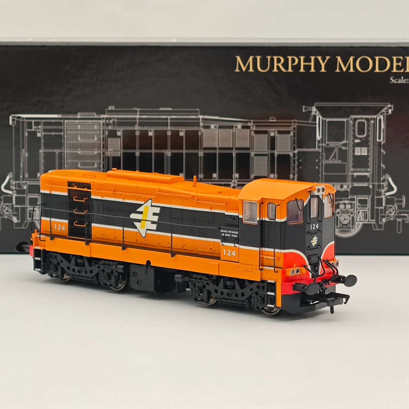 1:76 Murphy Models MM0124 Class 121 Diesel Locomotive 124 in IE livery -Railways