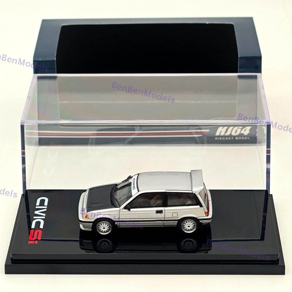 1/64 Hobby Japan AT Late Version JDM Street Racer Carbon Bonnet Diecast