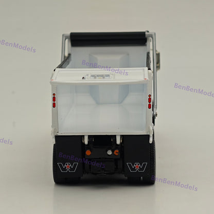 1/50 DM WESTERN STAR 4700 SB Dump Truck White Diecast Model 71034 Toy Gift