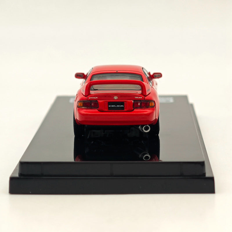 Hobby Japan 1/64 Toyota CELICA GT-FOUR ST205 JDM STYLE Red HJ642064AR Diecast Models Car Collection