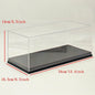 1:18 Acrylic Display Case Carbon Fiber Base Dustproof Collectible Storage Box for GCD VMB Xiaoguang DM Models