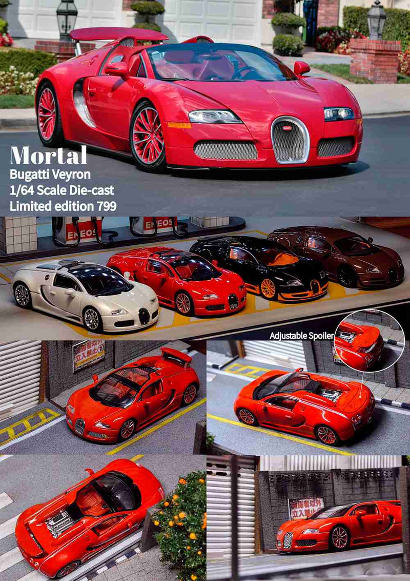 Pre-sale Mortal 1:64 Bugatti Veyron Super Sport Diecast Toys Car Models Collection Gifts