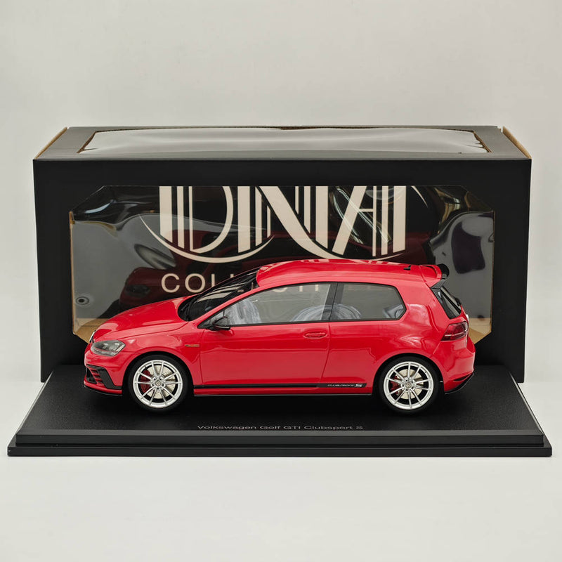 1/18 DNA Collectibles Volkswagen Golf GTI VII Clubsport s 2017 Red Resin Car