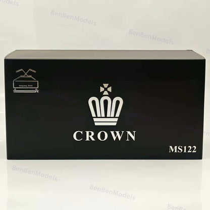 1/18 Toyota Crown Seventh Generation MS122 Black /Red Interior Diecast Model Car