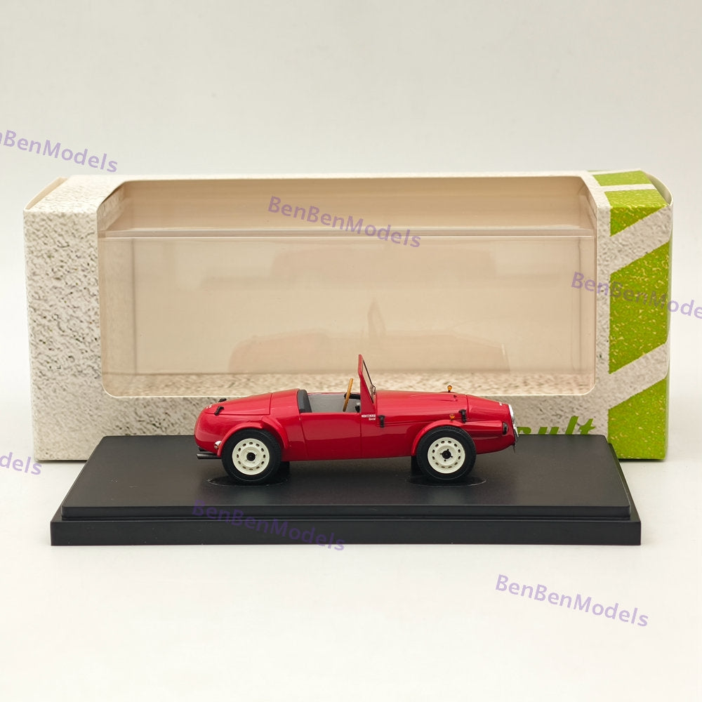 1/43 Autocult Monteverdi Special Sedan Switzerland 1950 Resin Model Car Red