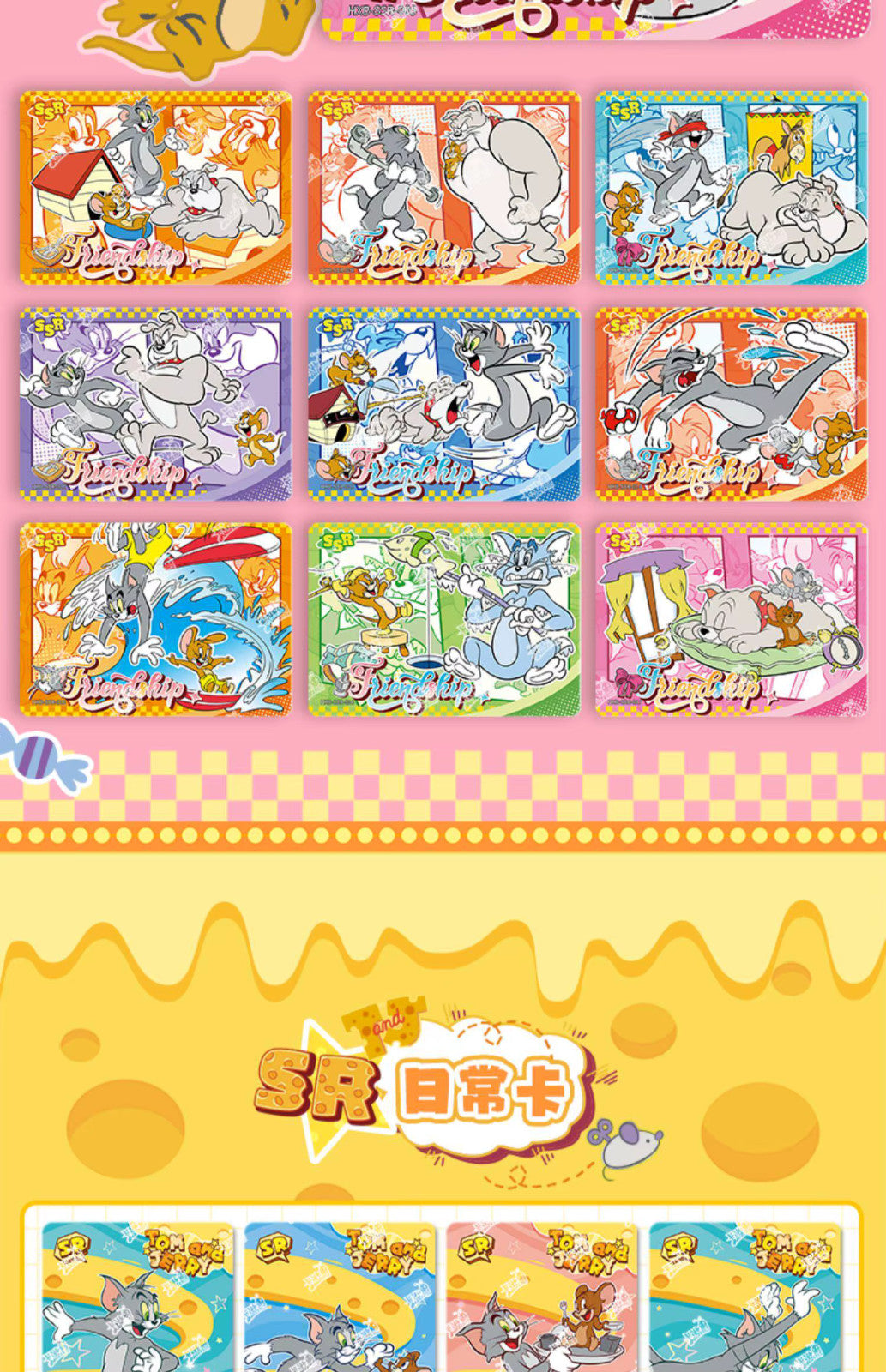 Kayou Tom and Jerry OFFICIAL 30 Pack Trading Card Booster Box Anime TCG Vol 2