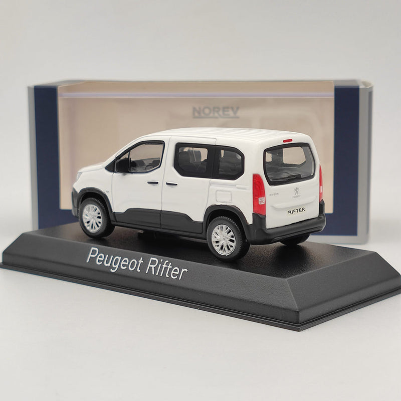 1/43 Norev Peugeot Rifter 2018 White Diecast Models Car Christmas Gift Toys Gift