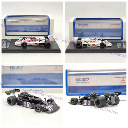 1:43 Kyosho Kojima KE007 / KE009 1976~1977 #51 #52 Limited Edition F1 Resin Gift