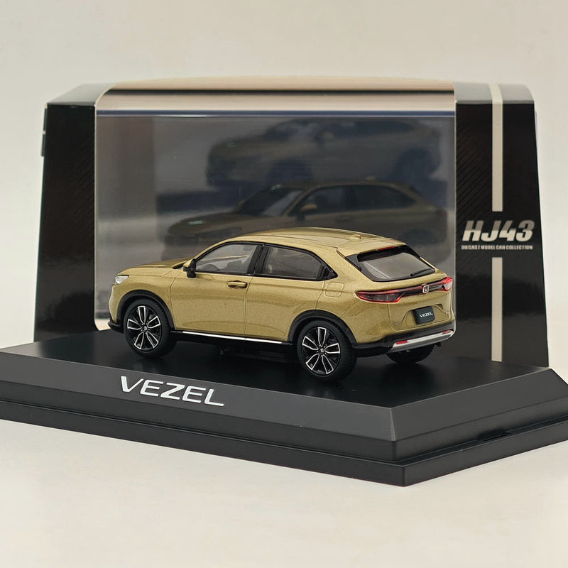 1/43 Hobby Japan Honda VEZEL e:HEV Z Sand Khaki (P) HJ432002K Diecast Model Car