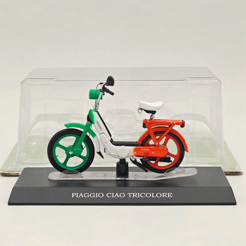 DIECAST 1/18 SCOOTER MODEL EDICOLA PIAGGIO CIAO TRICOLORE Collection Toys Gift