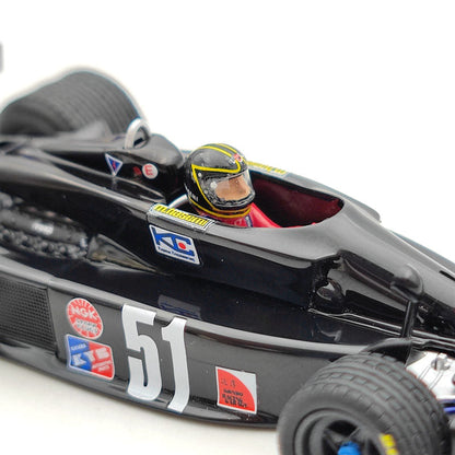 Kyosho 1:43 KOJIMA KE007 1976 FUJI F1 Japan GP Final Ver. #51 M.Hasemi KR431013 Resin Model Car