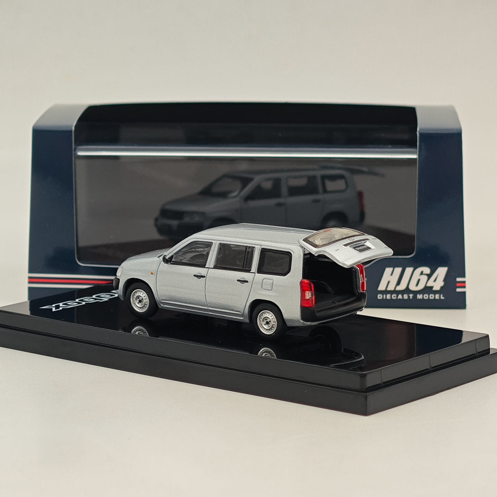 1/64 Hobby Japan Toyota PROBOX VAN DX Silver Metallic HJ641062S Diecast Models