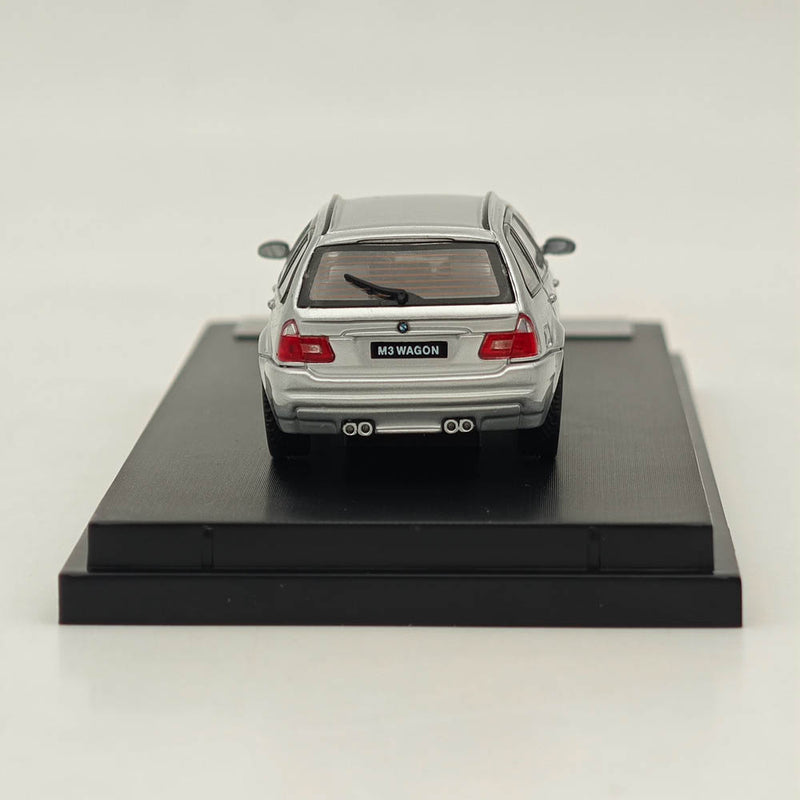 1:64 Stance Hunters E46 Wagon Diecast Model Car Limited Collection Silver