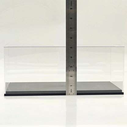 1:18 Diecast Model Display Box Acrylic Protector Dustproof Carbon Fiber Base