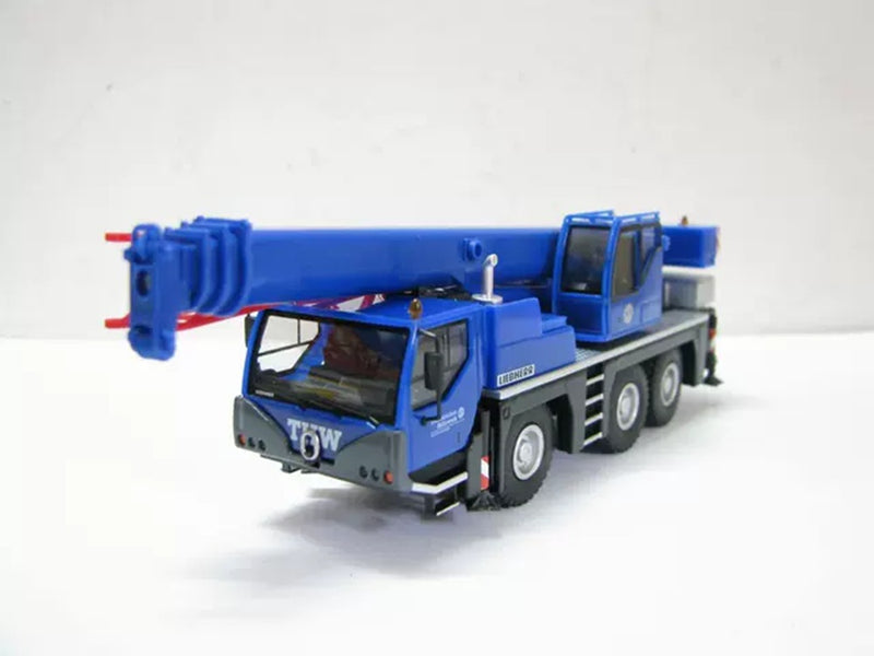 Herpa 1:87 LIEBHERR LTM 1045/1 German Federal Technical Rescue Agency Crane Models Toys Miniature Hobby Collection Gifts