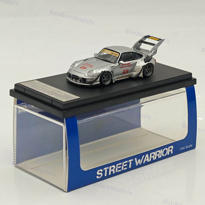1/64 SW Porsche RWB 993 #89 RAUH-Welt Wide Body Modification Diecast Model Car