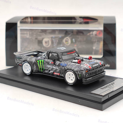 1:64 SW Ford Hoonitruck Ken block 1977 F-150 Pick Up Diecast Model Car Limited US In stock