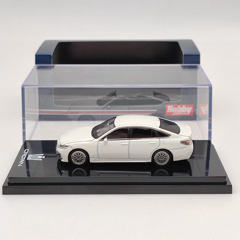 Hobby Japan 1/64 Toyota CROWN 2.0 RS Customized Ver. HJ642009CW Diecast White Toys Car Gift