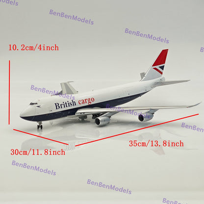 British Cargo Boeing 747-200/ G-KILO / WITH STAND /Diecast Model ARDBA61 /1:200