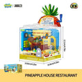 Spongebob Building Block Pineapple Restaurant Anchor House Tree House Room Brick