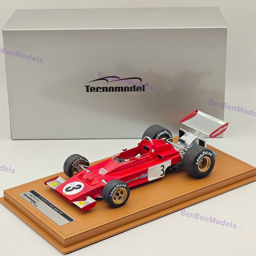 1/18 Tecnomodel Ferrari F1 312 B3-73 #3 1973 MONACO GP JACKY ICKX Resin Model