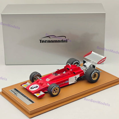 1/18 Tecnomodel Ferrari F1 312 B3-73 #3 1973 MONACO GP JACKY ICKX Resin Model