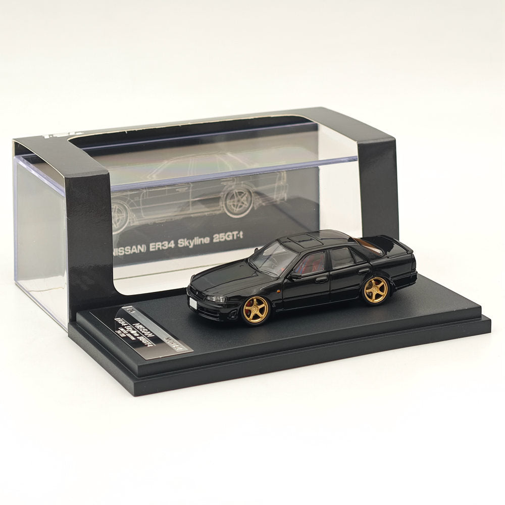 Mortal & OM 1:64 Nissan ER34 uras SKYLINE Miniature Diecast Toys Car Models Hobby Collection Gifts Limited 699
