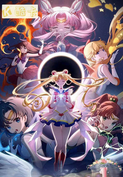 Sailor Moon Squad Of Battle 12 Pack Trading Card Booster Box Anime TCG CCG NEW