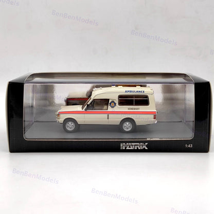 1/43 MATRIX-MODELS Herbert Lomas Range Rover Somerset Ambulance Service Beige