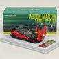 Fine Works64 1/64 Aston Martin Vulcan Diecast Model Car - Opening Hood, Metal Base & Rubber Tires | Limited Edition 999 Units