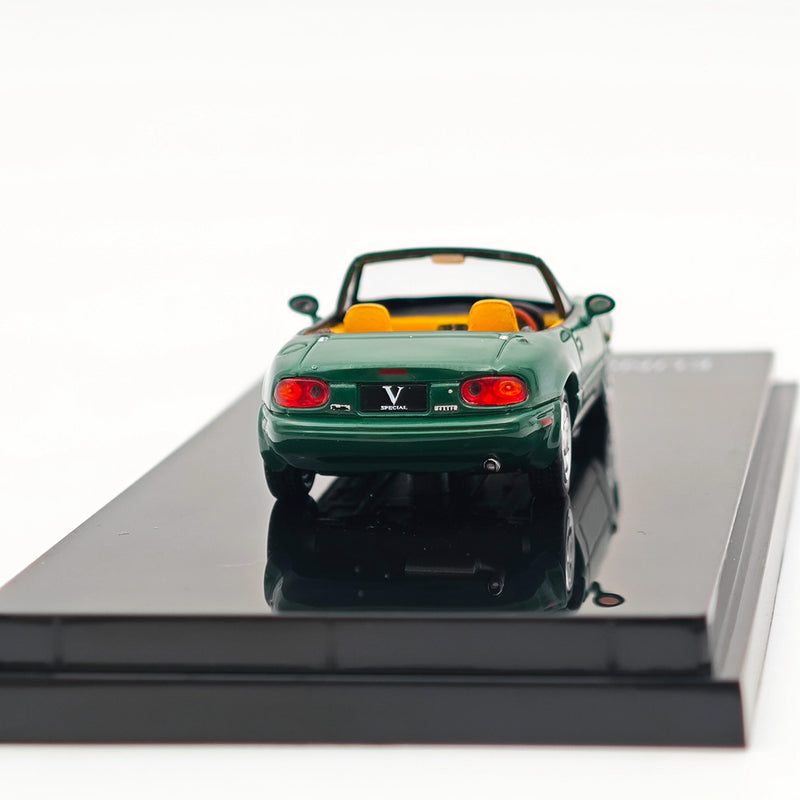 1/64 Hobby JAPAN Mazda EUNOS ROADSTER NA6CE WITH TONNEAU COVER Green HJ642025BGR Diecast Models Car Limited Collection Auto Toys Gift