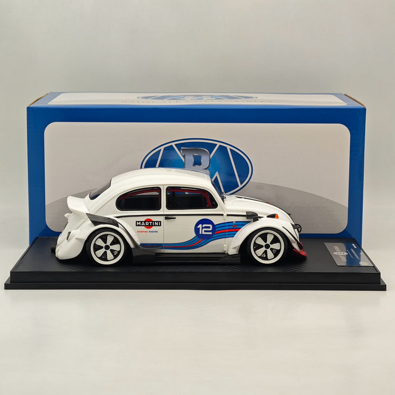 1/18 RAM Collectibles Volkswagen VW Beetle RWB Robert Design White Resin Limited