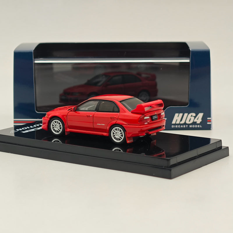 Hobby Japan 1/64 Mitsubishi Lancer GSR Evolution V (CP9A)1998 HJ642032AR Red