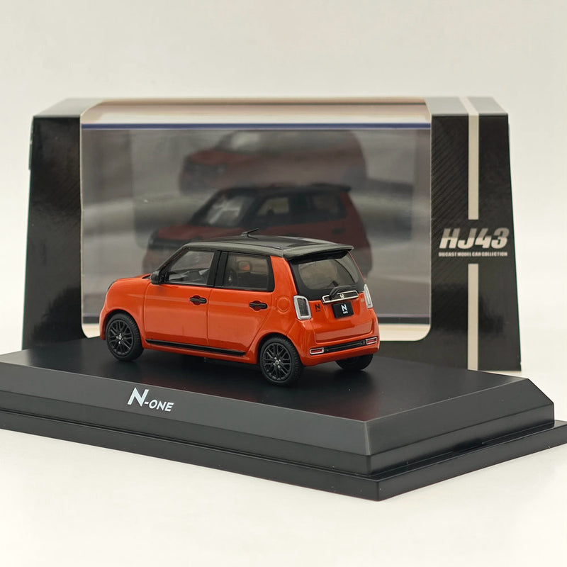 Hobby Japan 1/43 Honda N-ONE RS Sunset Orange ll HJ432001P Diecast Model Car