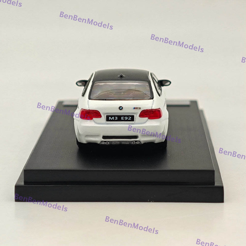 1/64 Model Attitude MA BMW E92 M3 Pearl white Diecast Model Car Limited