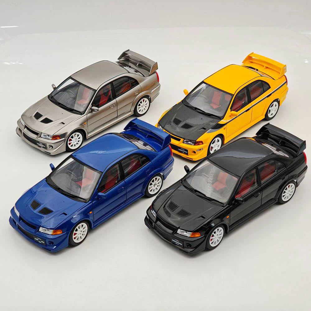 MOTORHELIX 1:18 Lancer Evolution VI GSR T.M.E. 6.5 Full Opening Diecast Model Car