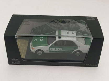 1:43 Scale W140 S-Class German Polizei Resin Car Model Collectible Gifts