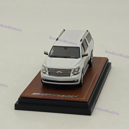 1:64 GOC Suburban 2015 Full Sized SUV Diecast Metal Car Limited