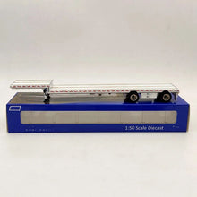 Weiss Brothers 1:50 drop deck Trailer Only WBR027-1701 Diecast Models Truck Aluminum/Silver