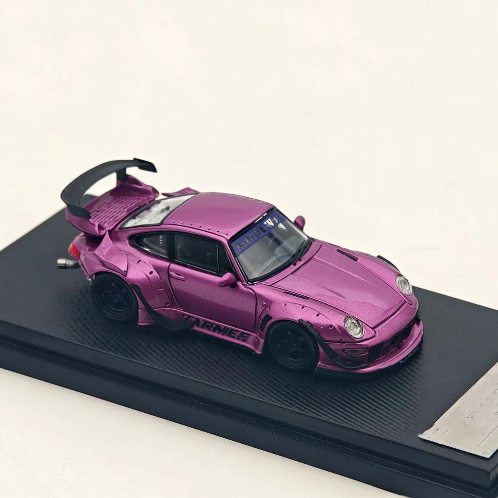 1:64 SW 993 Carmen Purple Metallic Limited Collectible alloy car model