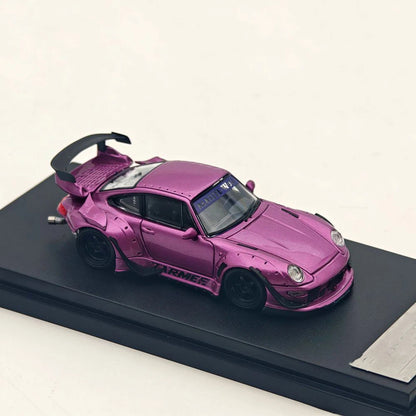 1:64 SW 993 Carmen Purple Metallic Limited Collectible alloy car model